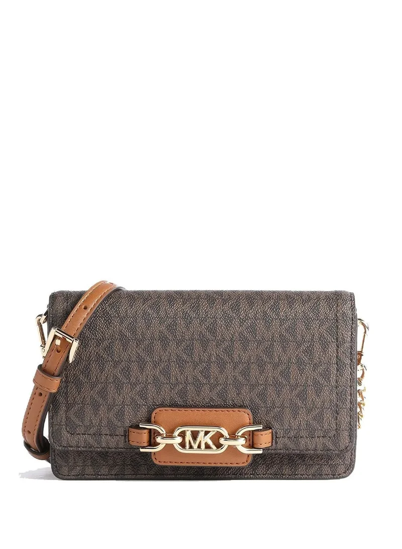 مايكل كورس حقيبة كروس بودي بحزام هاتف صغير من هيذر